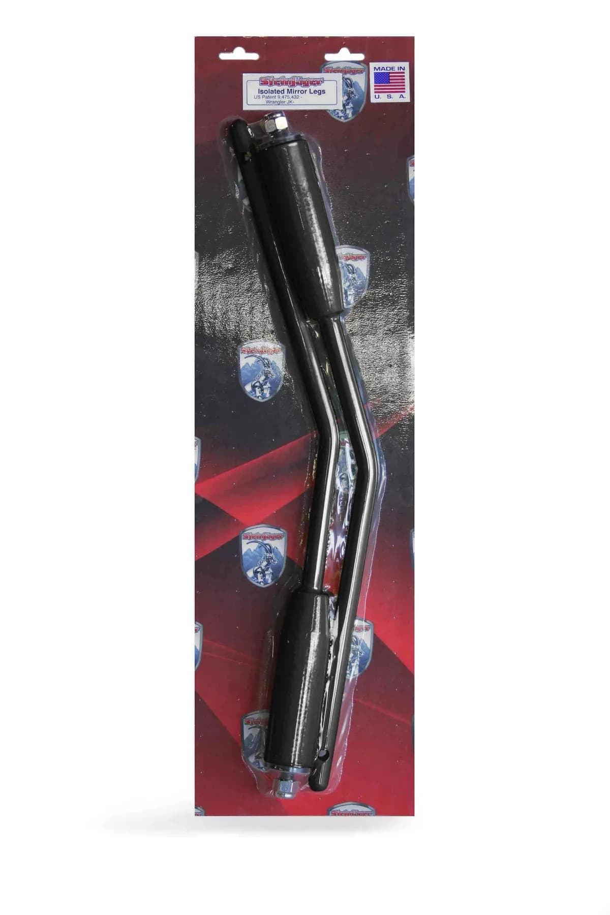 Exterior Accessories 2018 to Present Mirrors Isolated Leg Kit Black