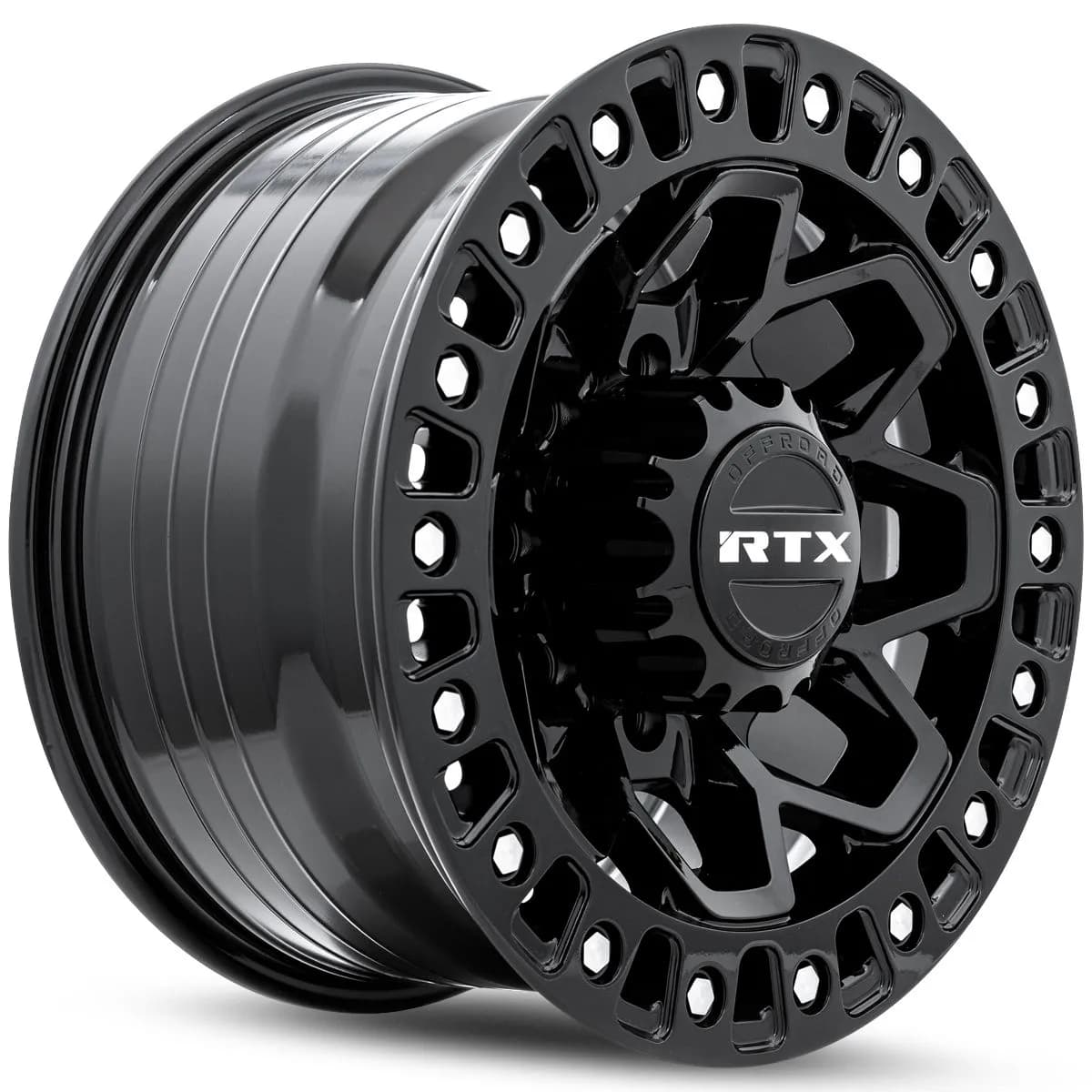 Zion 17x9 8x180 Et20 Cb125.1 Gloss Black Milled Rivet