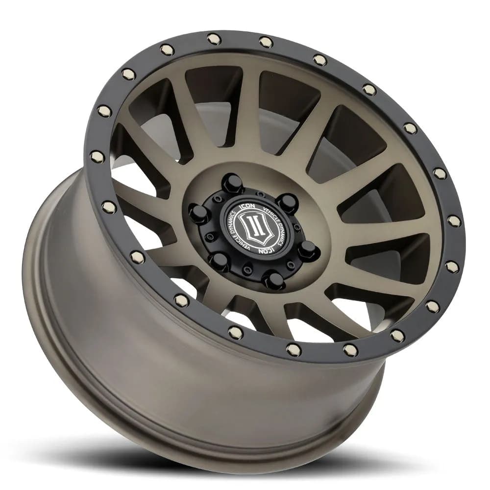 Icon Vehicle Dynamics Compression Wheel 17x8.5 6x5.5in, Bronze - Bronco 2021+
