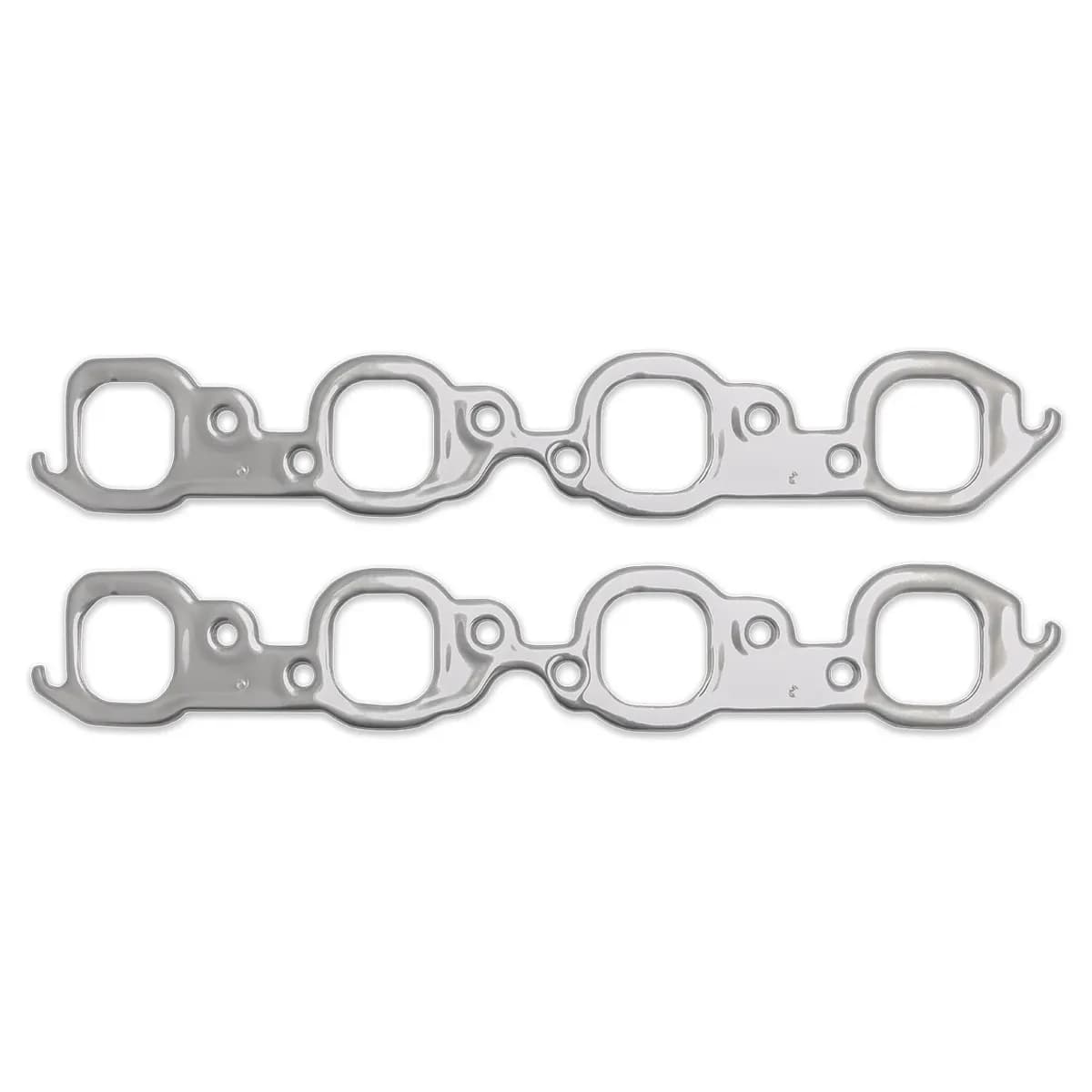 Patriot Exhaust Chevy Big Block Engines, Seal-4-Good Header Flange Gaskets - 1.88" x 1.92" Stock Square Port Shape - 66124
