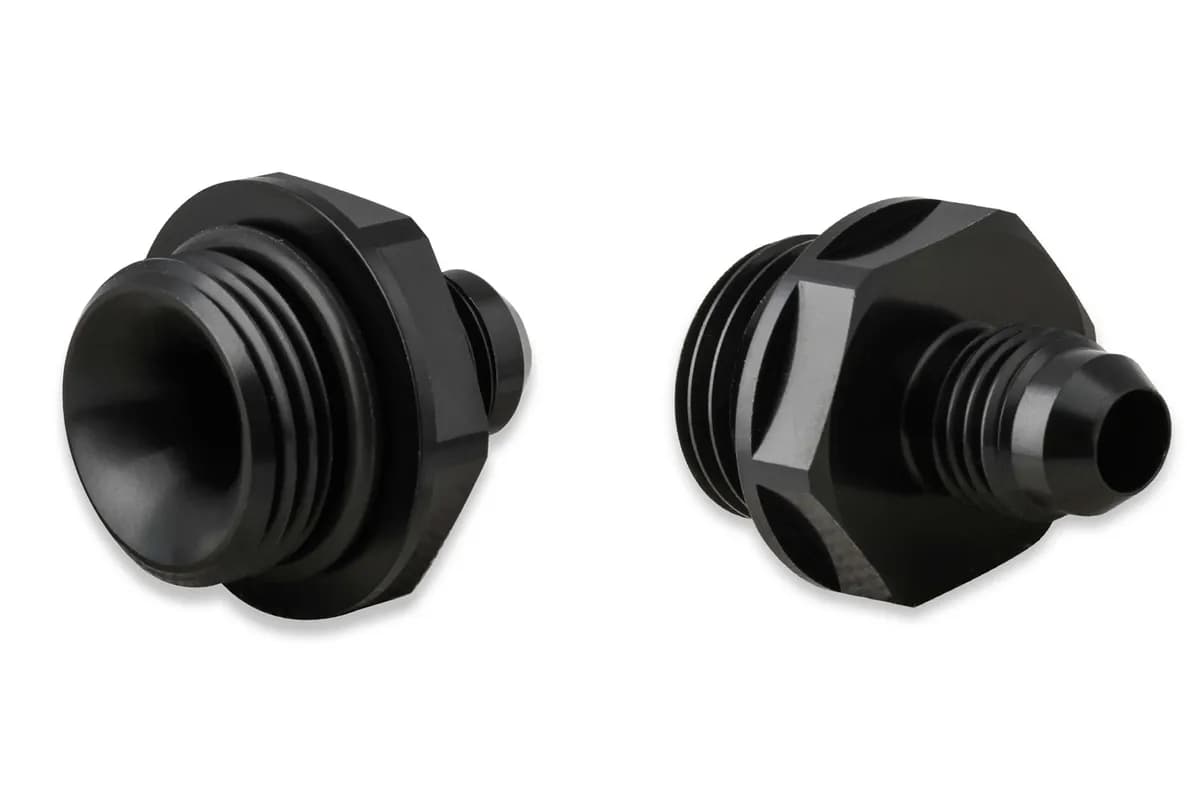 Adapter6an to Oil Cooler2 Packblack