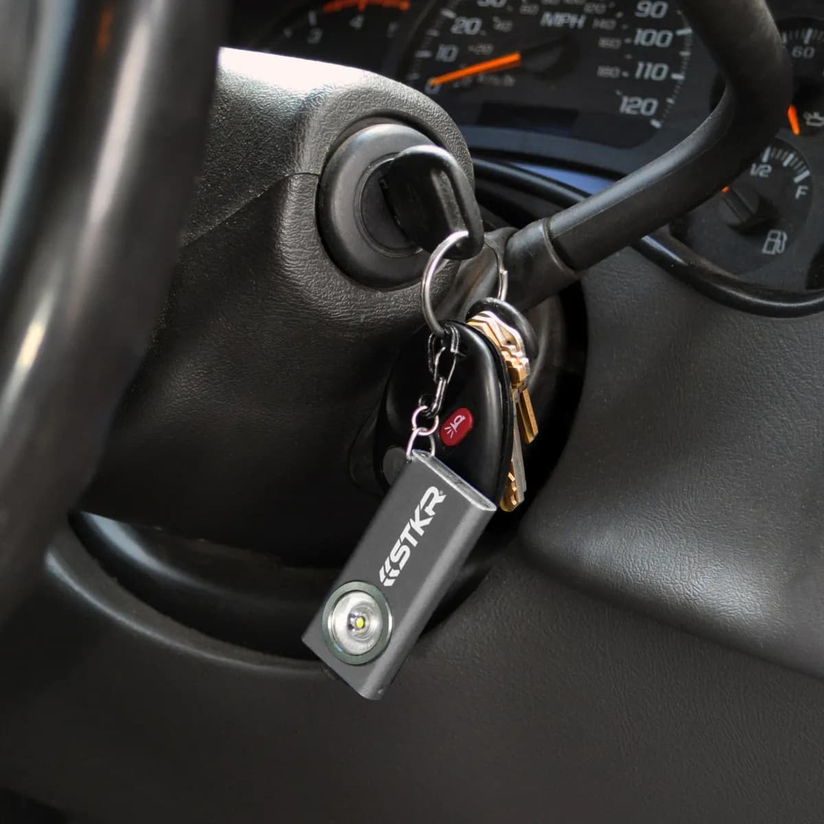 SlimJIMMY - GRAY - Ultra-Bright Keychain Light