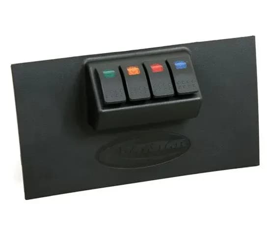 0710 Wrangler 2/4wd Lower Switch Panel(Switches Sold Separate)