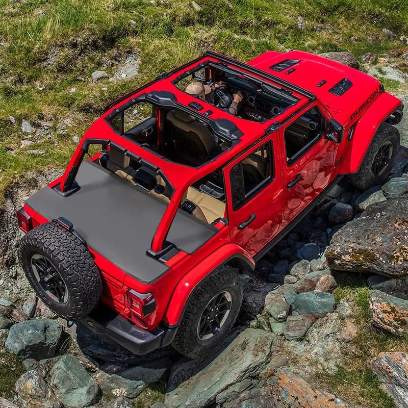 Tailgate Cover for 2018-2026 Jeep Wrangler JL JLU 4 Door