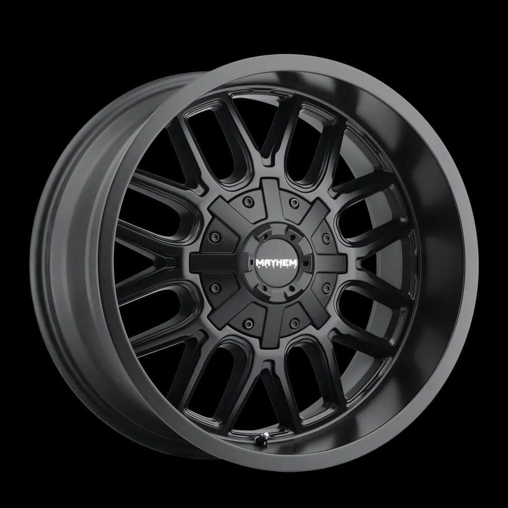 Mayhem Offroad Wheels Cogent 8107 MB 20x9 Matte Black 0 Off Set 6 Lug 5 BSM 106 Bore Cast Aluminum