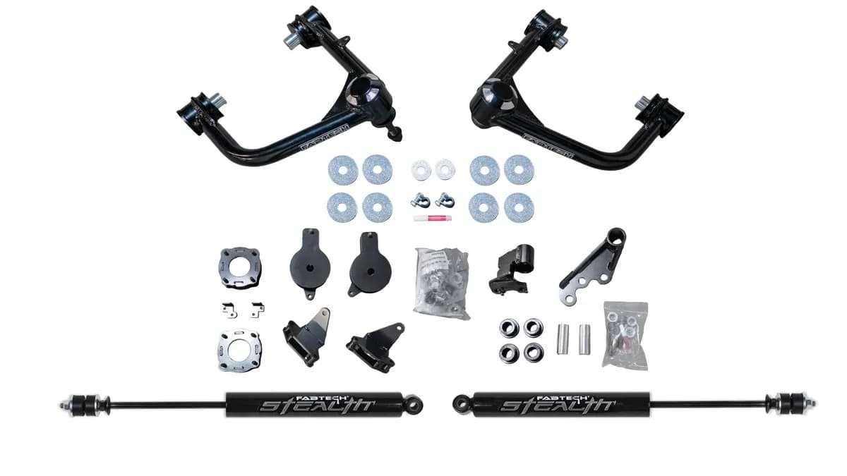 22c Tundra 3in Uca Kit W/Ball Joints Front Shock Spacers/Rr Air Bag Spacers/Stealth Monotube