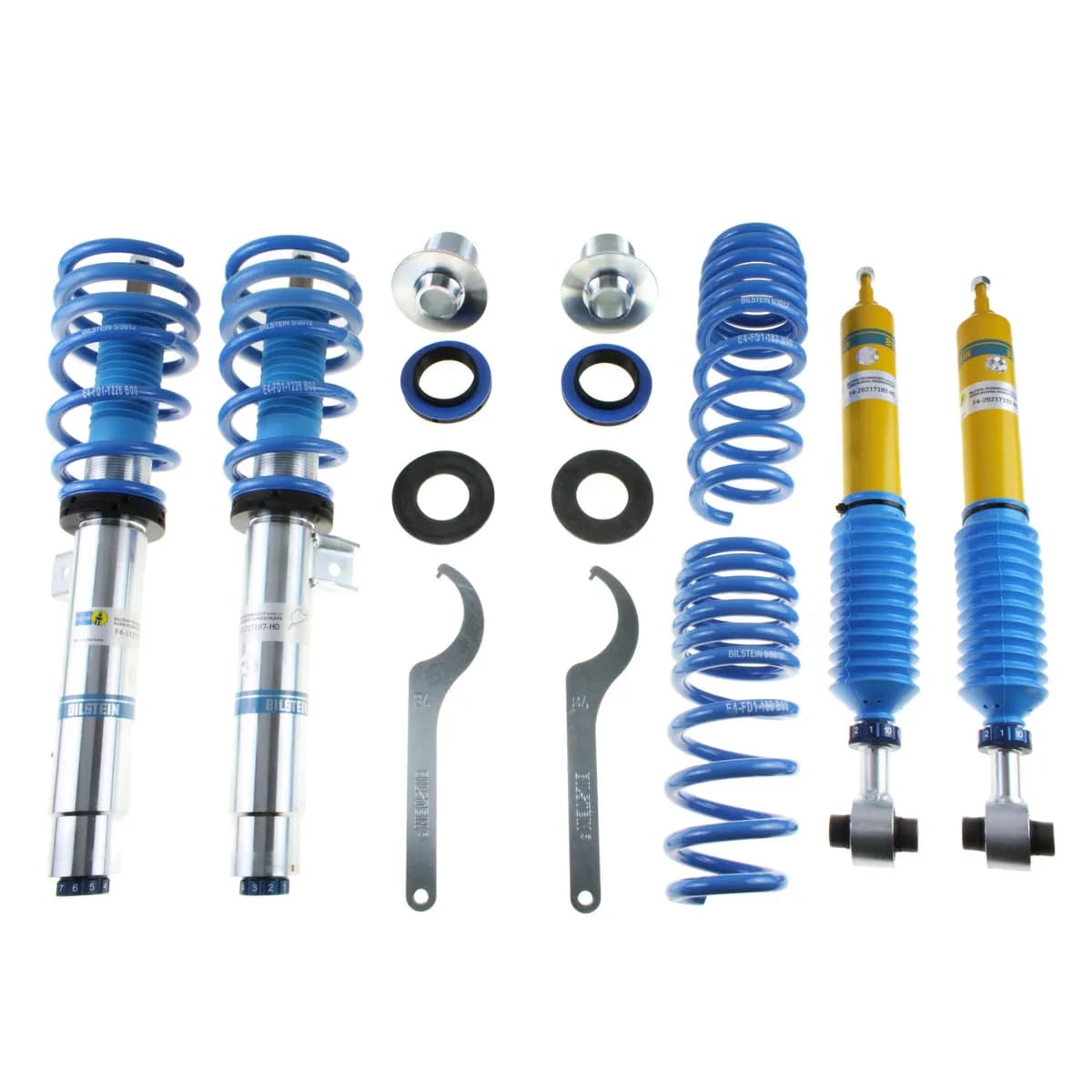 Front and Rear BMW 228i 2014, 235i 2014, 328i 2013-2012, 335i 2013-2012, 428i 2014, 435i 2014, M235i 2014 B16 (PSS10) Suspension Kit