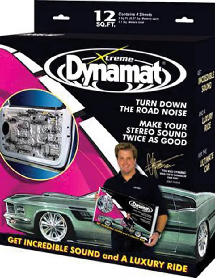 Dynamat Xtreme Sound Deadening Car Insulation Door Kit