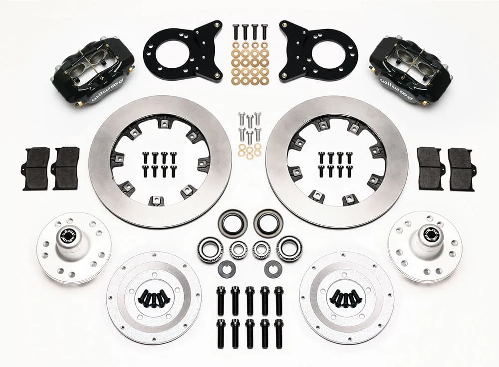 1970 - 1974 Ford, Mercury Forged Dynalite Big Brake Front Brake Kit (Hub) - 140-11074