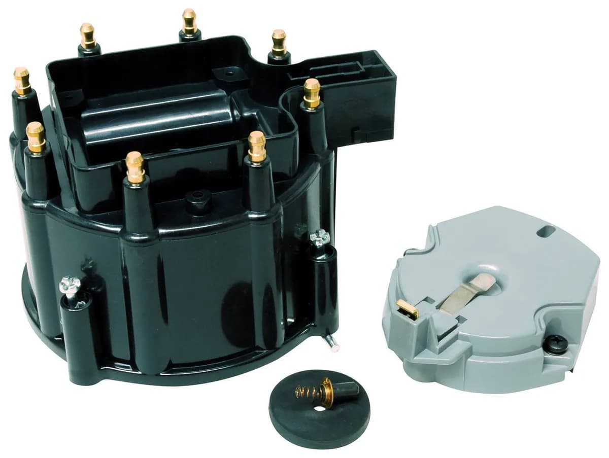 gm Hei Street Fire Cap And Rotor Kit Internal Coil Blac