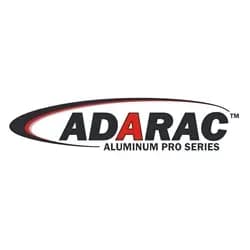 ADARAC™ Aluminum Pro Series Truck Bed Rack System; Matte Black Finish; Without RamBox Cargo Management System; Split Rail;