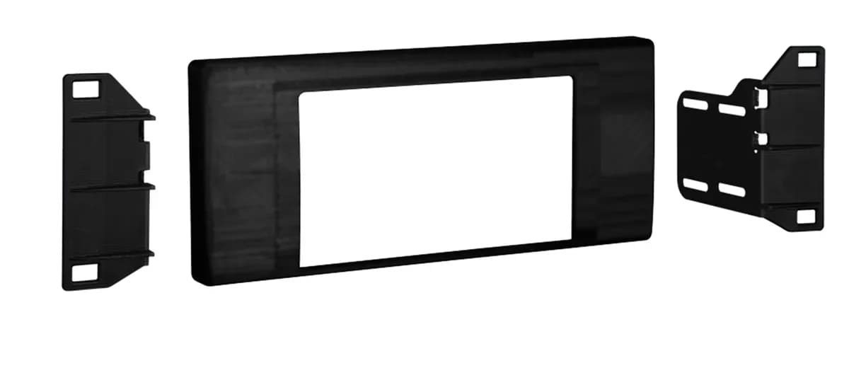 TURBOKits; Radio Installation Kit; Incl. Instructions/Hardware; For Double DIN; Black;