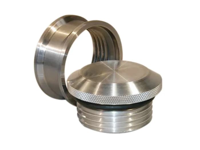 Cap and Bung Assembly, Pro 2.75" Style, Aluminum Bung