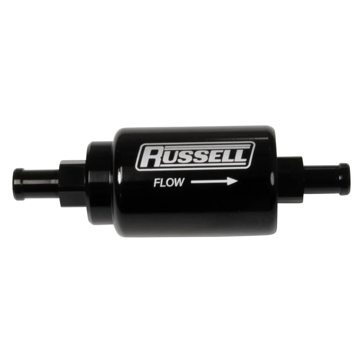 Russell 650623 5/16 Male To 5/16 Male, Check Valve Barbed Black Anodized