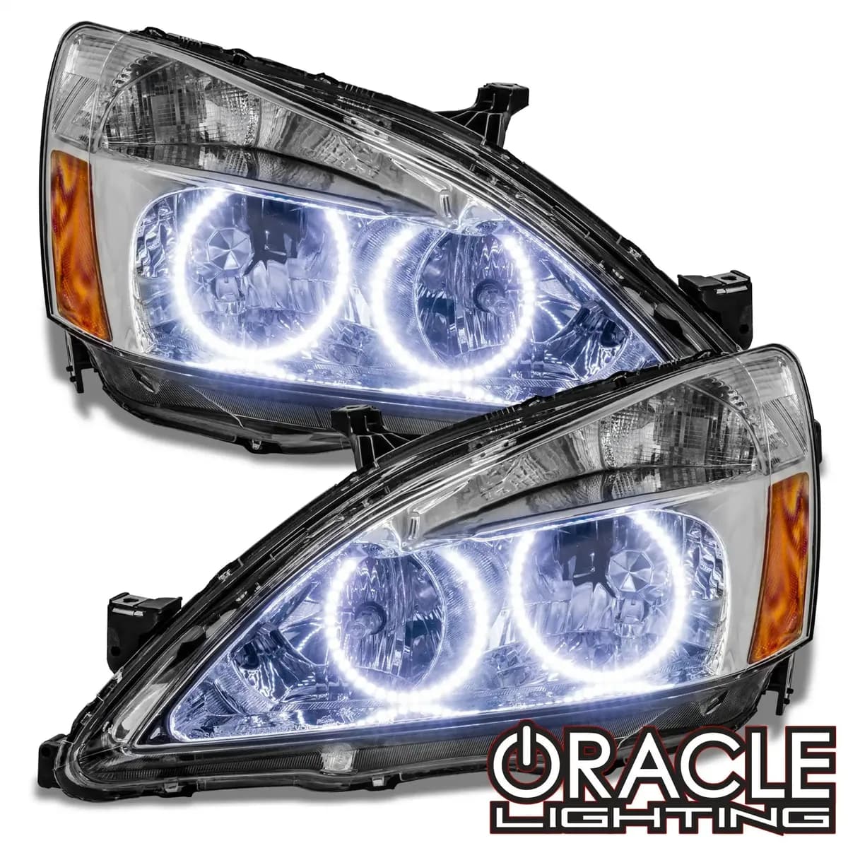 ORACLE Lighting 2003-2007 Honda Accord CoupeSedan Pre-Assembled LED Halo Headlights