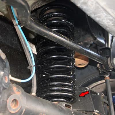 JK Rear Lift Springs 2 DR 4.0 Inch 4 DR 3.0 Inch 07-18 Wrangler JK/JKU Synergy MFG