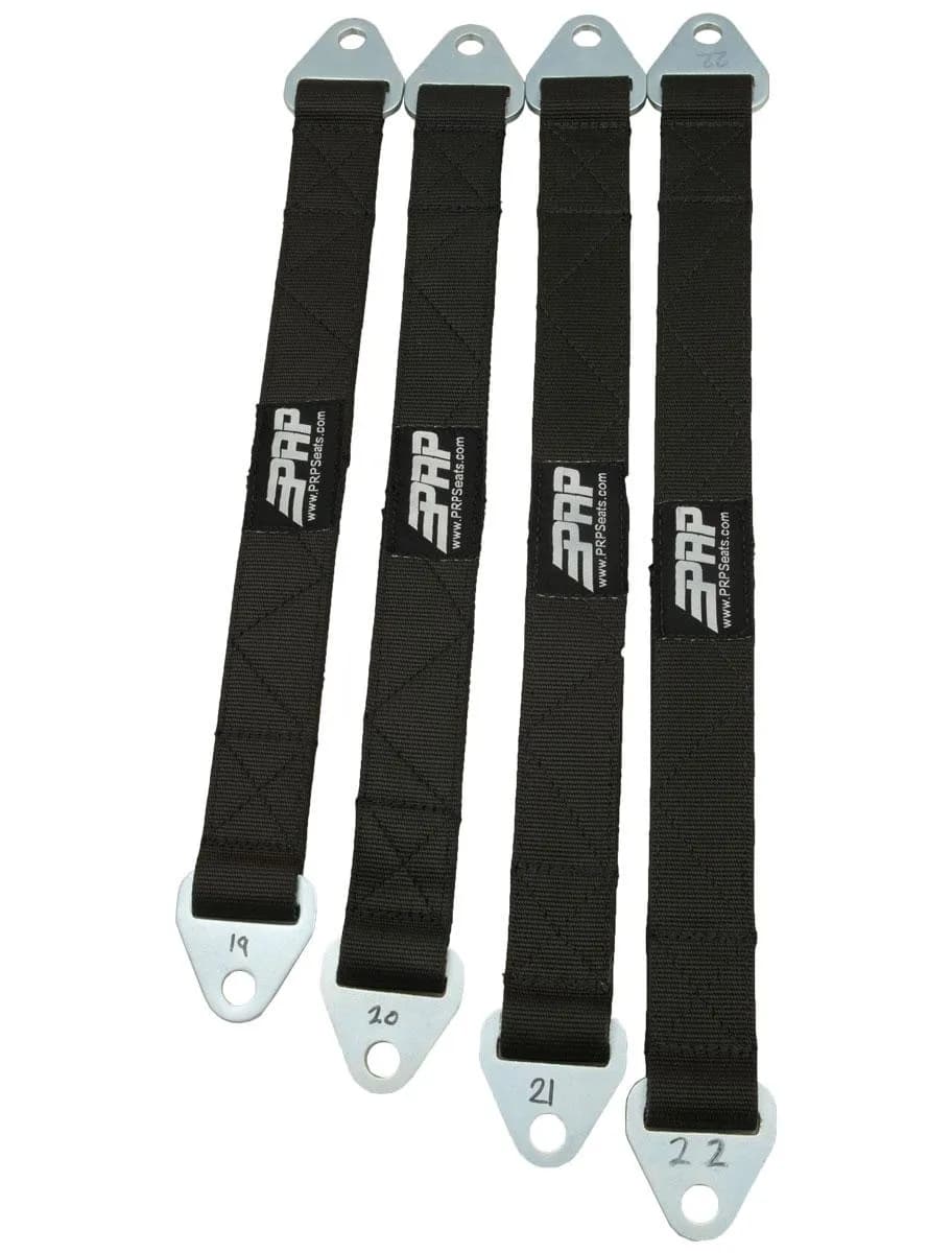 15 inch Quad Wrap Limit Strap Black PRP Seats