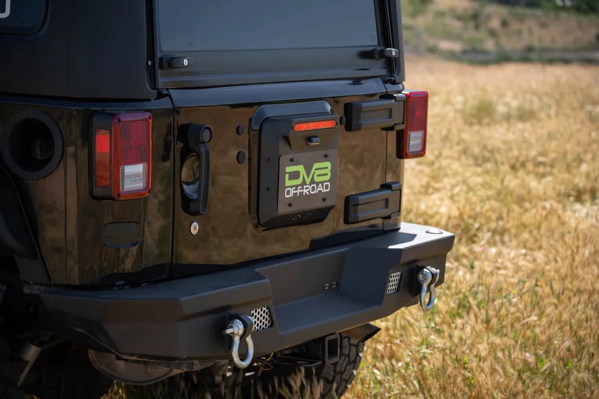 2007-2018 Jeep Wrangler JK Spare Tire Delete