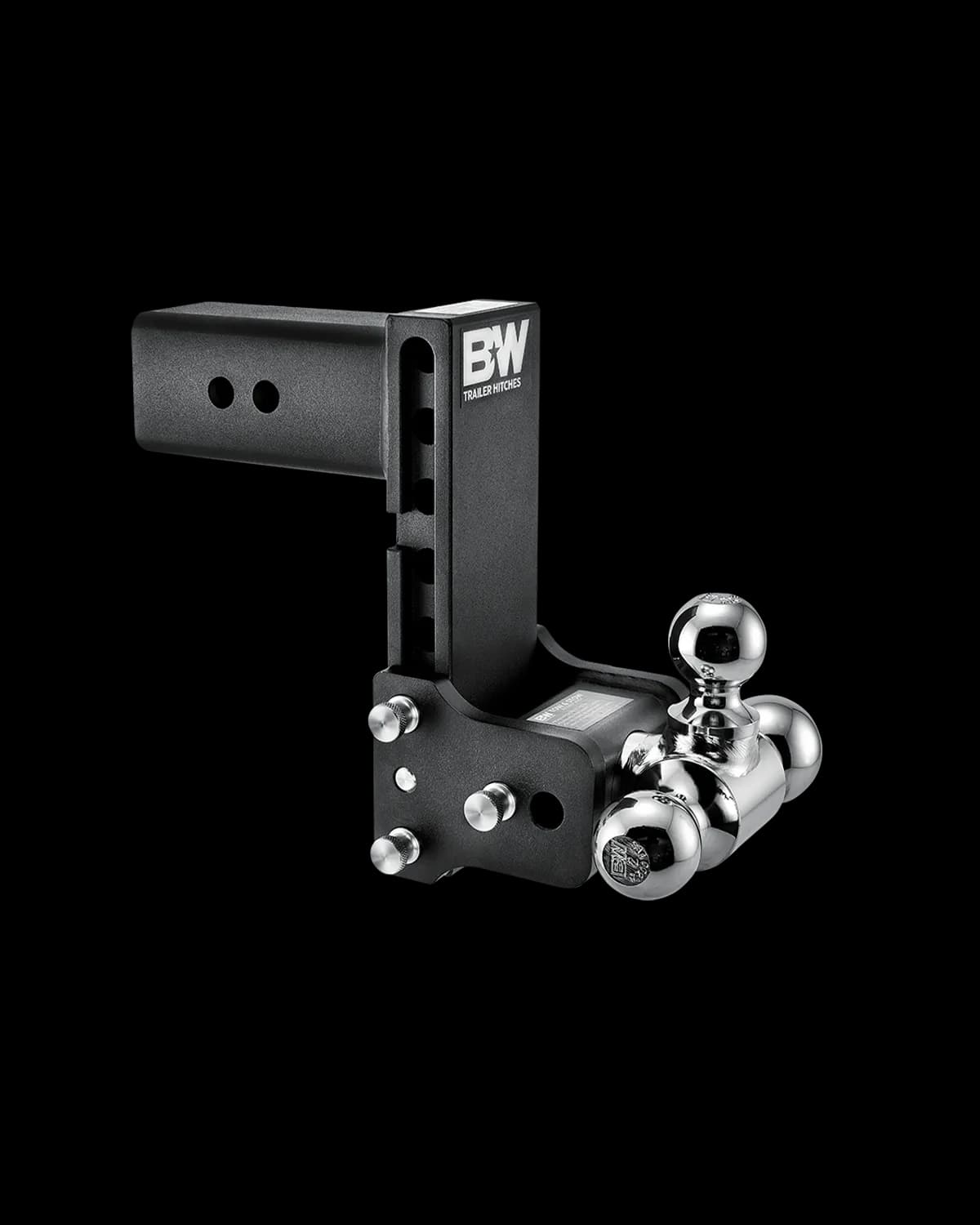 Tow and Stow 3 INCH 1 7 8in x 2in x 2 5 16in Tri-Ball 7 1 2in Drop 7in Rise
