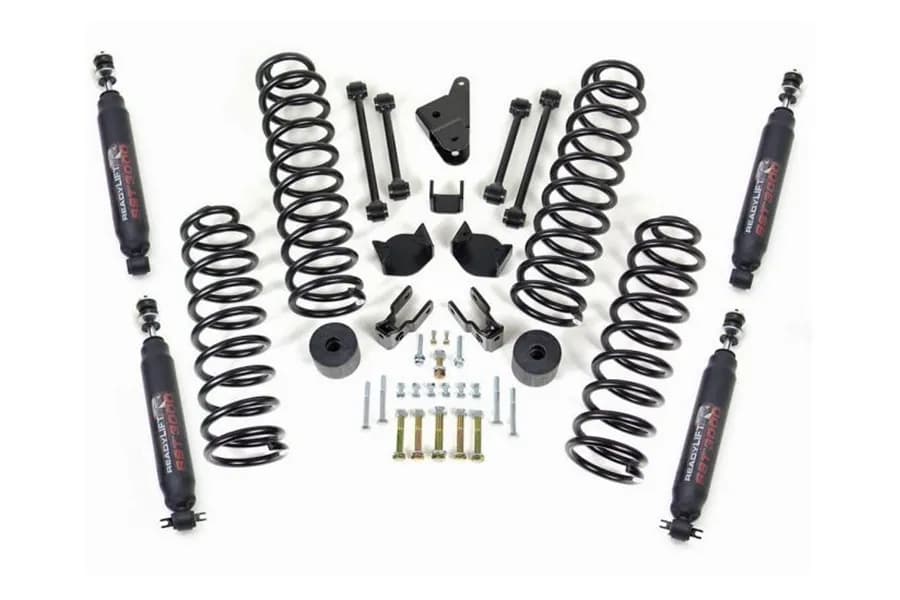 4" Coil Spring Lift Kit With SST3000 Shocks - Jeep JK Wrangler 4WD 2007-2018