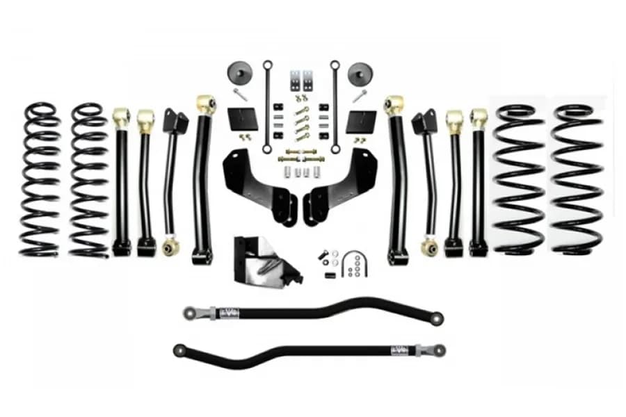 EVO Manfacturing 4.5in Enforcer Overland Lift Kit, Stage 4 Plus - no Shocks - JL