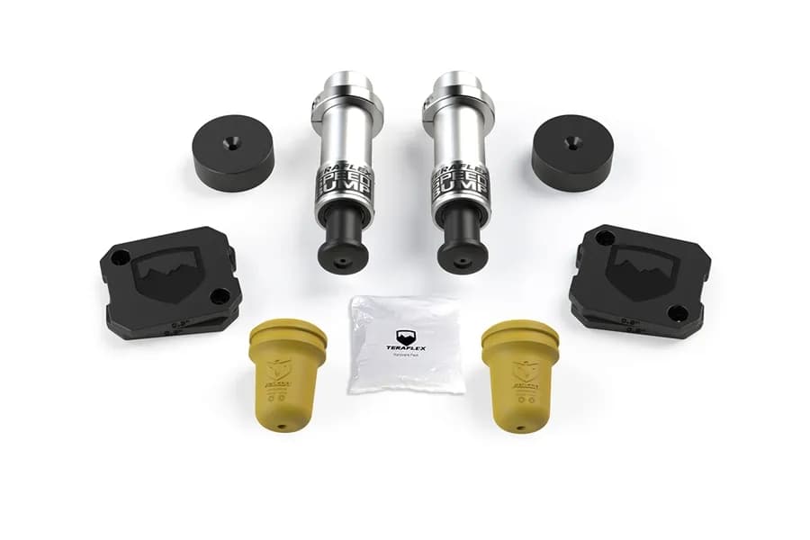 Teraflex 2in Stroke Speed Bump and Progressive Bump Stop Kit - 2.5-3.5in Lift - JT