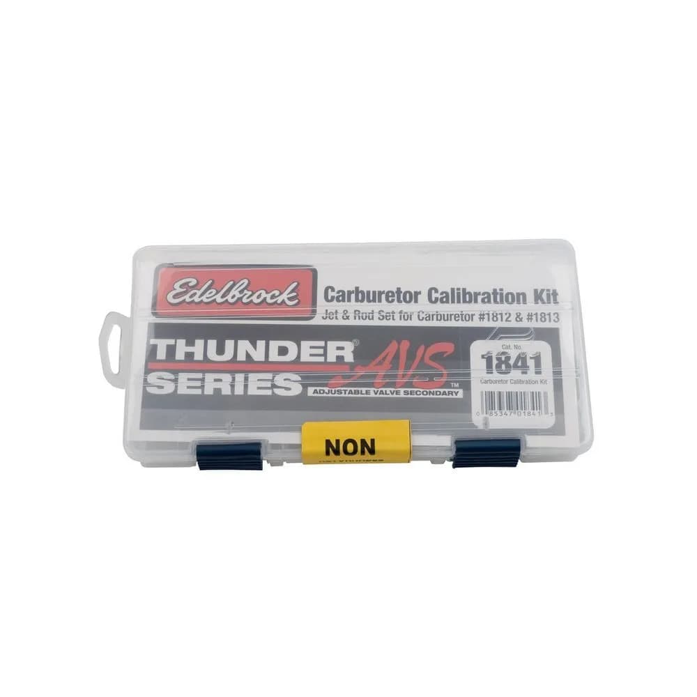 Edelbrock 1841 Edelbrock Thunder AVS Carburetor Calibration Kit for #1812 & 1813 Carburetors