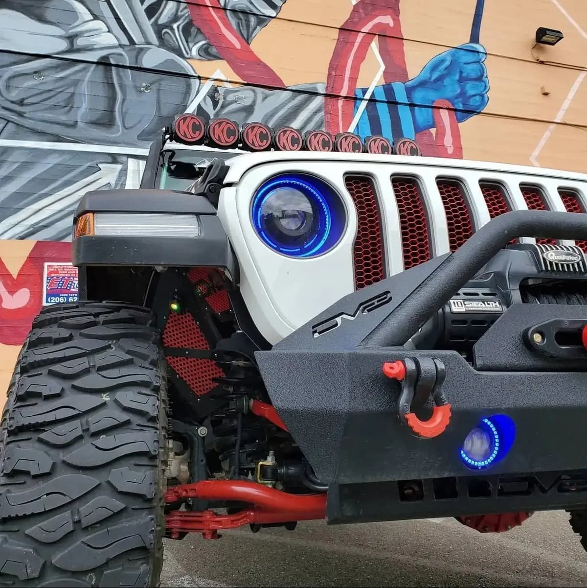 ORACLE Lighting Oculus™ ColorSHIFT Bi-LED Projector Headlights for Jeep JL / Gladiator JT