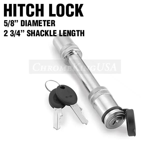 Black Horse Off Road Hitch Lock Stainless Steel Stainless Steel HL-100