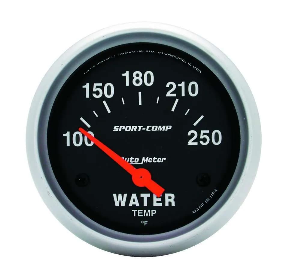 2-5/8 In. Water Temperature, 100-250 Fahrenheit, Sport-Comp