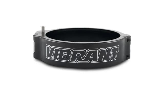Vibrant Performance - 32537 - PINLESS HD Clamp for 3.50 in. O.D. Tubing - Anodized Black