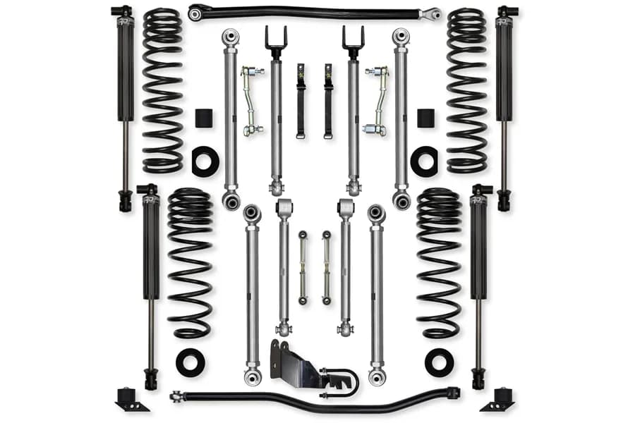 18c Wrangler JL 4dr 2.5in X Factor Pro Aluminum Stage 1 Frt/Rear Lift Kit W/Shocks