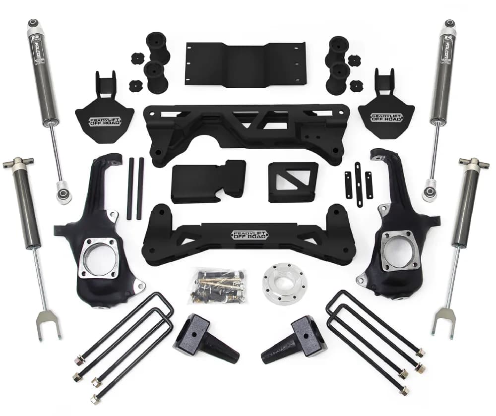 5-6'' Lift Kit - GM Silverado / Sierra 2500HD/3500HD W/ Falcon Shocks 2011-2019