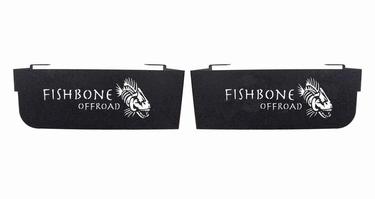 Black textured powder coat, 11-Gauge steel, Includes all mounting hardware, Sold as pair
