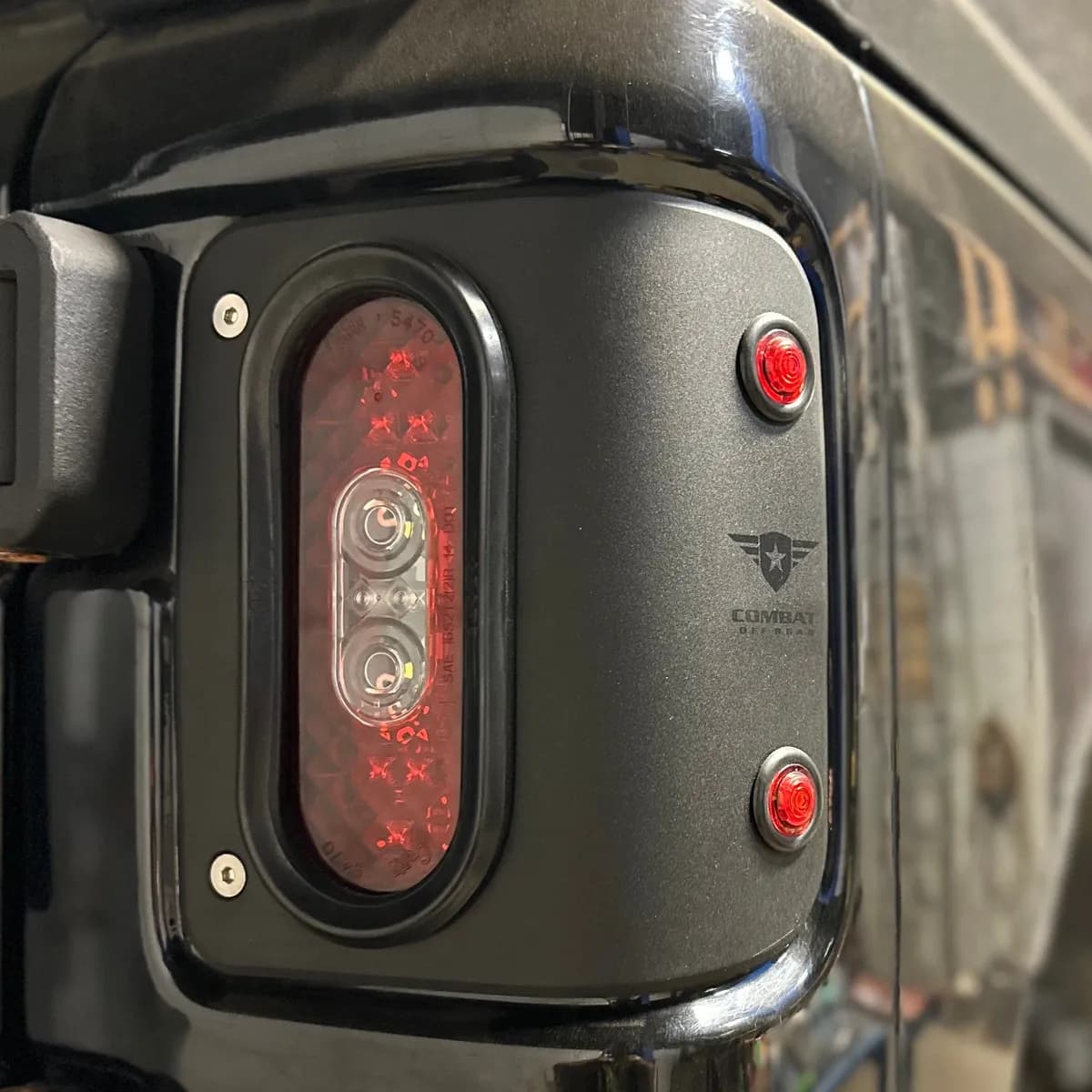 18c Wrangler Jl/Jlu Tail Gunner LED Tail Lights Black