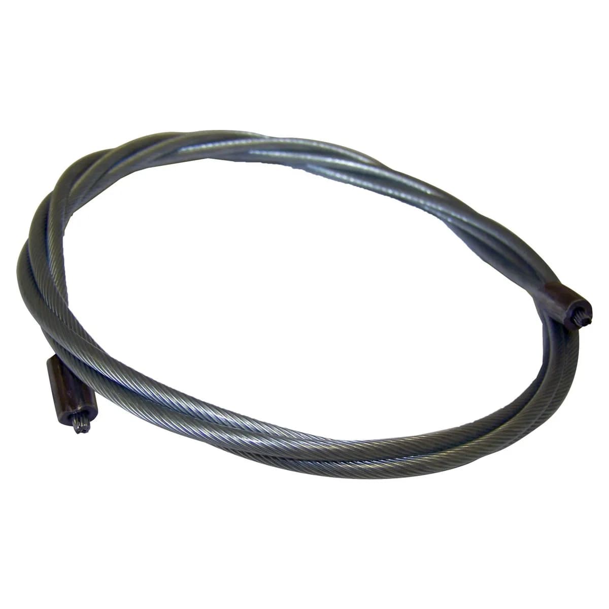 1976-1979 SJ w/ 5.9L 6.6L Engines;1976-1979 SJ w/ 4.2L Engine w/ Manual Transmission;60-1/8" Long; Intermediate Parking Brake Cable