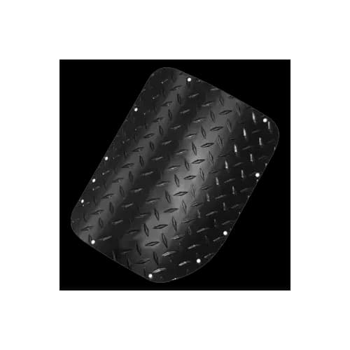 Diaplate Shiftcvr Pnl 76-86-Blk no Hole
