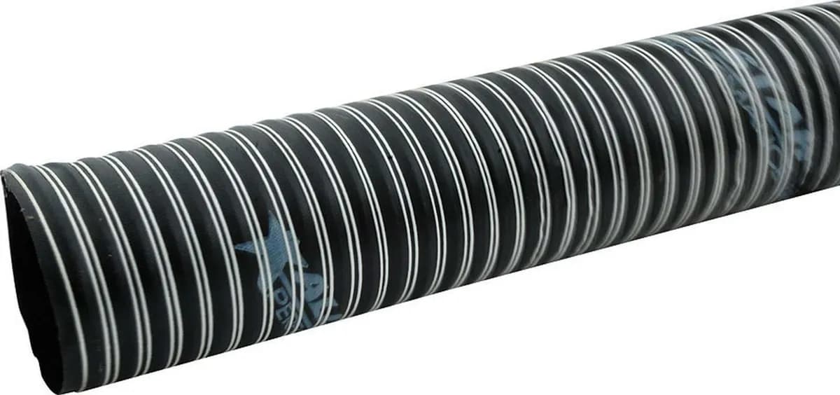 Brake Duct Hose 3 x 10ft Black 300 Deg