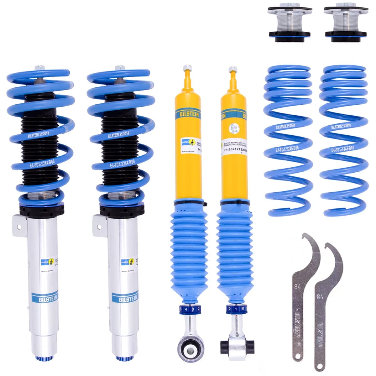 Front and Rear BMW 228i 2014, 235i 2014, 320i 2015-2013, 328i 2014-2013, 335i 2014-2013, 428i 2015-2014, 435i 2015-2014, M235i 2014 B16 (PSS10) Suspension Kit