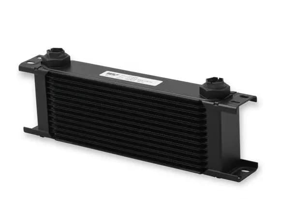Earl's UltraPro Oil Cooler - Black - 13 Rows - Wide Cooler