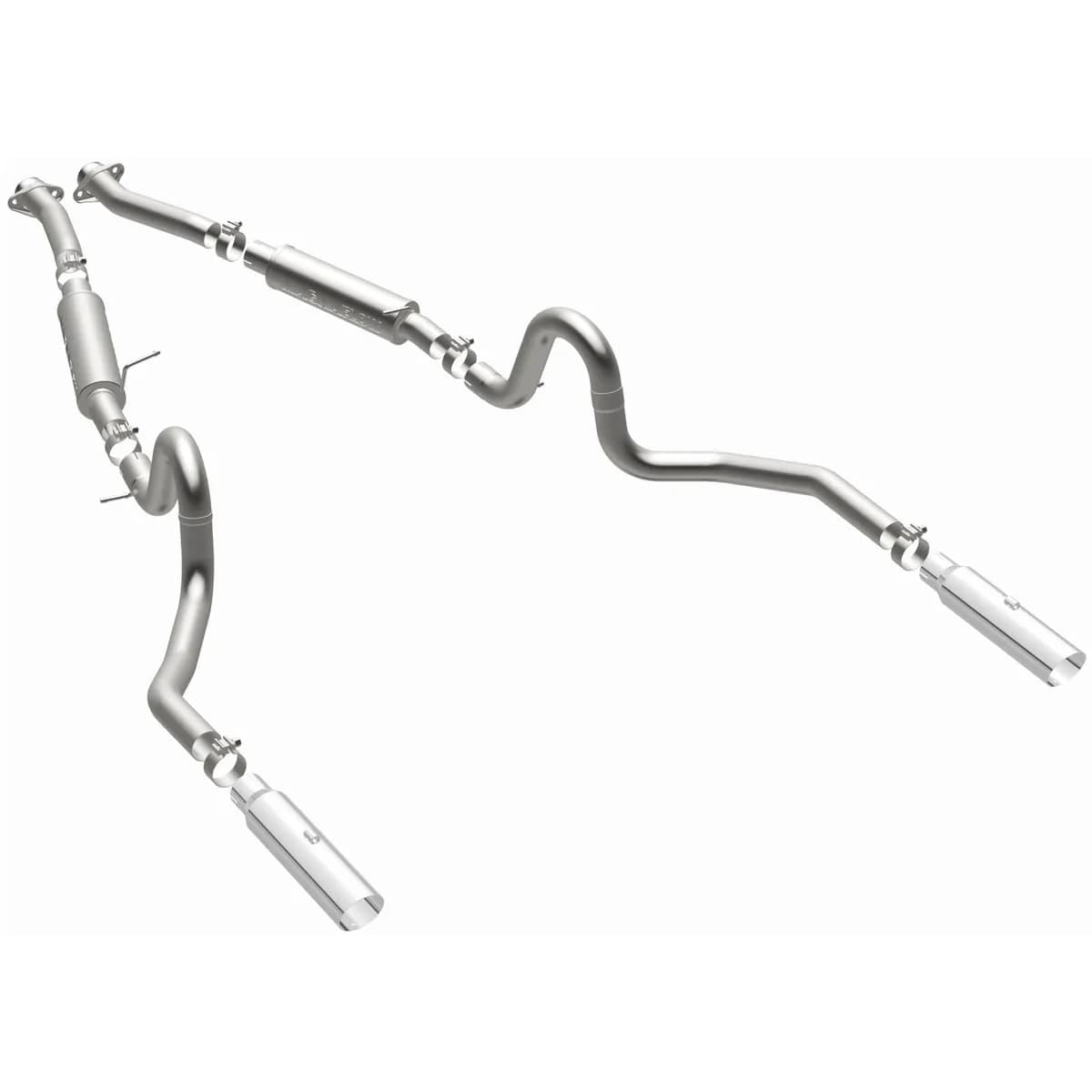 MagnaFlow 1994-1995 Ford Mustang 5.0L | 1996-1998 Ford Mustang 4.6L Competition Series Cat-Back Performance Exhaust System 15677