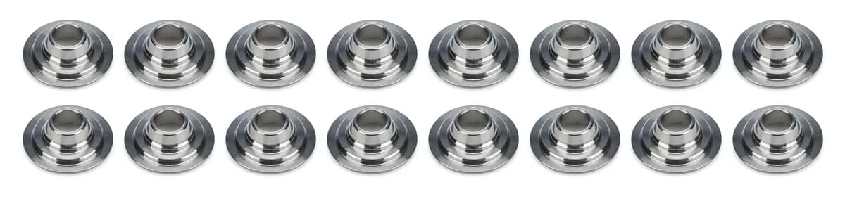 TI Dual Valve Spring Retainers - 10 Degree