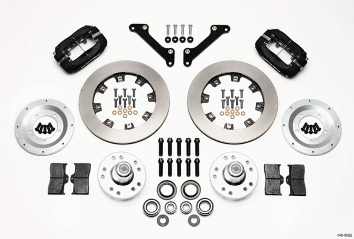 1970 - 1978 Buick, Cadillac, Chevrolet, GMC, Oldsmobile, Pontiac Forged Dynalite Big Brake Front Brake Kit (Hub) - 140-8582