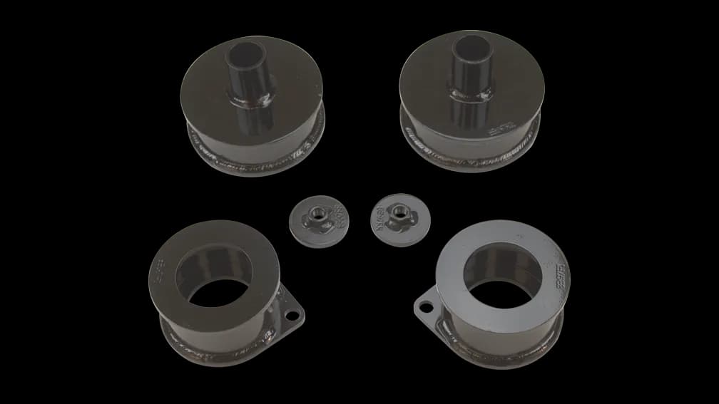 Body Armor 4x4 50110-JK 2.5 Front/Rear Coil Spacer Kit, Wrangler JK