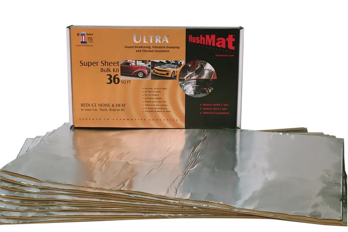 Super Bulk Kit Has 9 Silver Sheets of 18x32 in Ultra. Total 36 Sqft.
