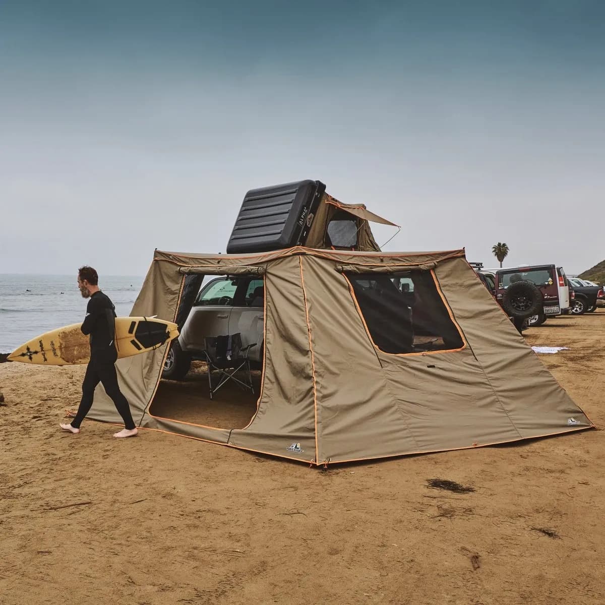 Tuff Stuff Overland Ts-Awn-Sw-270-1 270 Degree Awning, Compact, Shade Wall Pack 1
