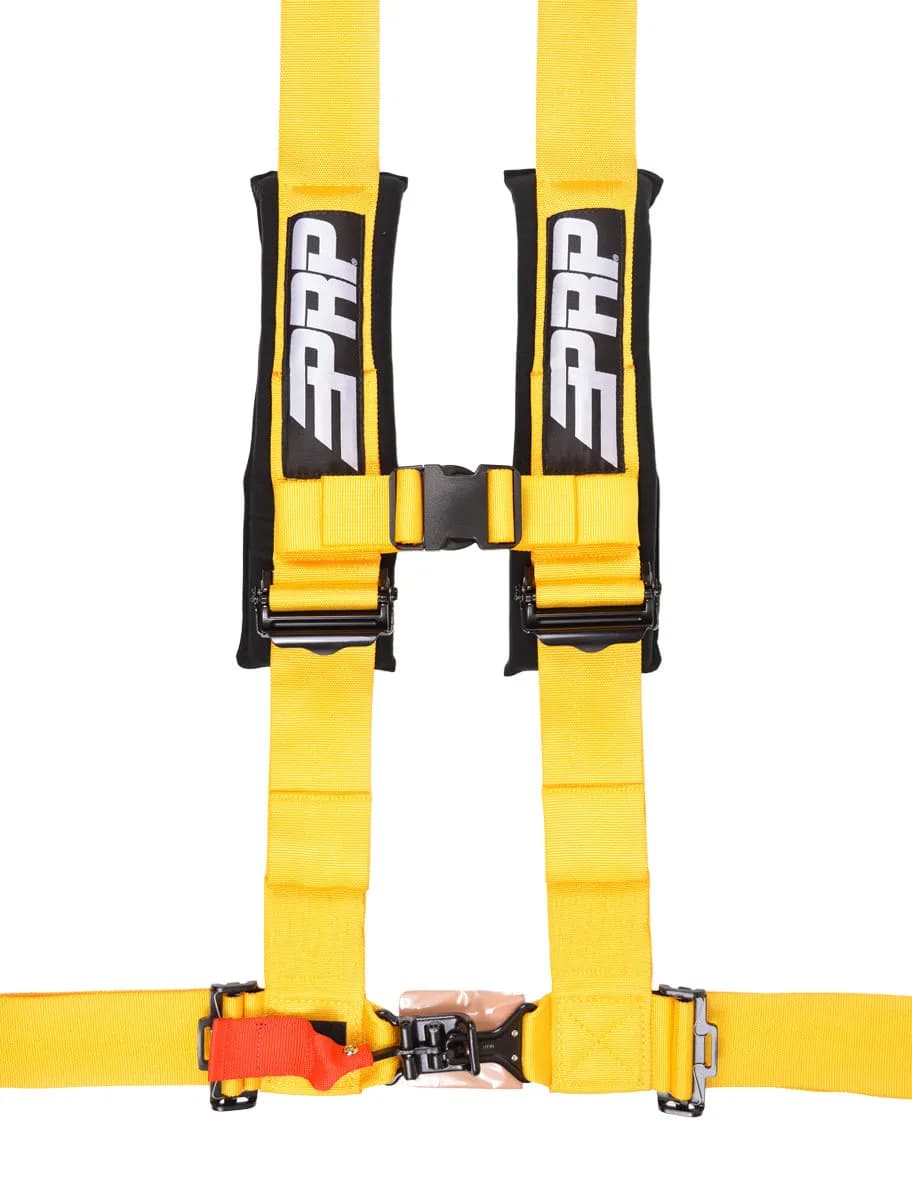 4.3 Harness 4 point Harness with 3 inch Belts Green PRP Seats