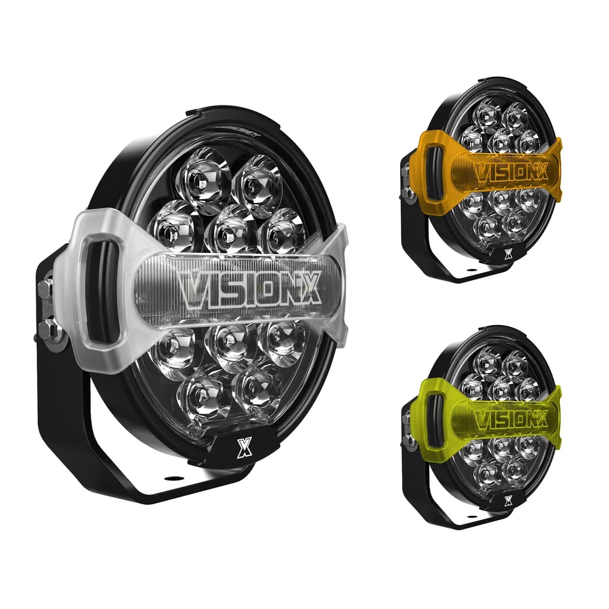 Cannon Race 14 Dual Action Combo Driving Lights w/ Harness Pair