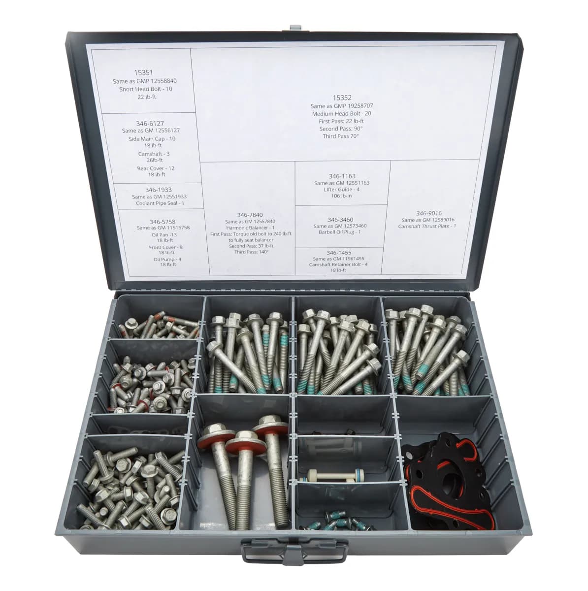 LS Master Bolt Kit for Cam Swap 3 Engine Set