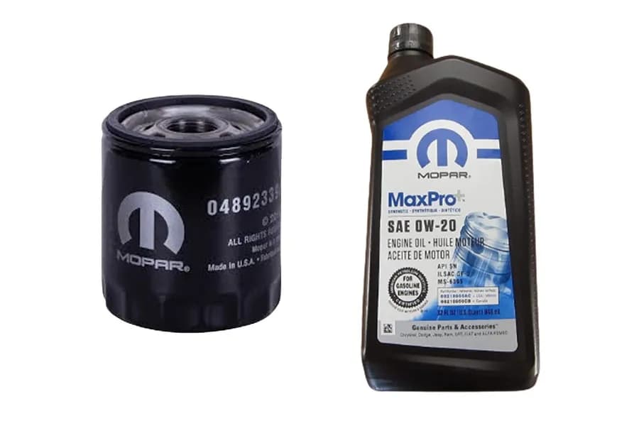 Baxter Oil Change Kit w/ MaxPro 0W-20 Oil - JL/JT